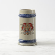 TOP This Girl Loves Yoga Coffee Mug
