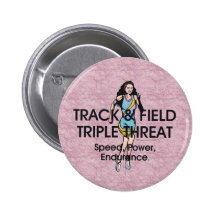 TOP Track Triple Threat Pin