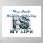 TOP Training Is My Life Print