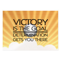 TOP Volleyball Victory Slogan Business Card Template