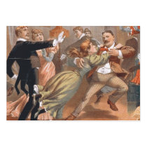TOP Waltzing Old School Business Cards