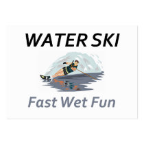 TOP Water Ski Business Card Templates