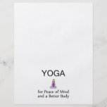 TOP Yoga Slogan Flyers