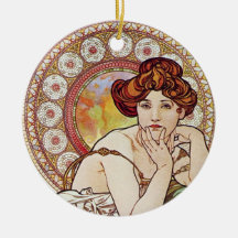 Topaz Goddess Ornament
