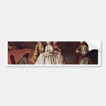 Topfschlagen, English: Hit The Pot "Game" By Longh Bumper Sticker