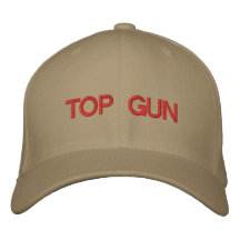 TOPGUN EMBROIDERED BASEBALL CAP