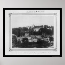 Topkapi Palace Istanbul Turkey 1885 Print