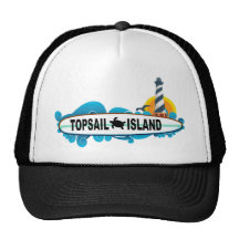 Topsail Island. Mesh Hats