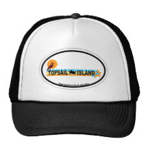 Topsail Island. Mesh Hats