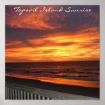 Topsail Island Sunrise Print