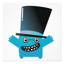 topsy turvy hat monster pal custom announcements