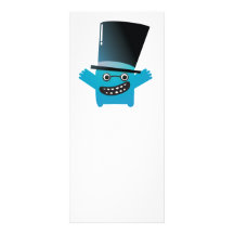 topsy turvy hat monster pal custom rack cards