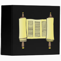 Torah Vinyl Binders