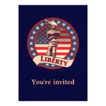 Torch of Liberty Custom Announcement