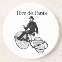 Tore de Pants Drink Coaster