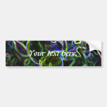Torenia Edited Bumper Sticker