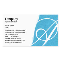 Torn Away - Light Blue Rough Paper Texture Business Card Templates