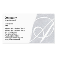 Torn Away - Light Grey Rough Paper Texture Business Cards
