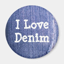 Torn Blue Jeans Magnet