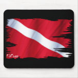 Torn Dive Flag Mousepad