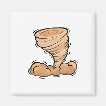 Tornado Refrigerator Magnets