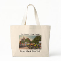 Tornado Roller Coaster - Coney Island NY /The Bobs Tote Bag