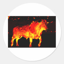 TORO BRAVO STICKER
