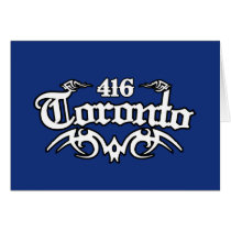Toronto 416 card