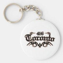 Toronto 416 key chains