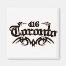 Toronto 416 refrigerator magnets