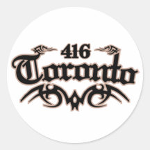 Toronto 416 stickers