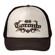 Toronto 416 trucker hat