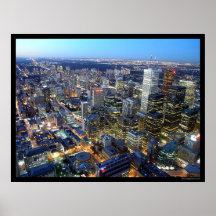 Toronto at Dusk Print
