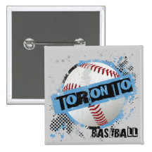 TORONTO BASEBALL BUTTONS