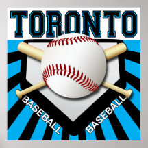 TORONTO BASEBALL POSTER