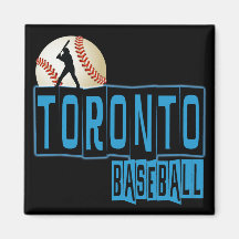 TORONTO BASEBALL REFRIGERATOR MAGNET