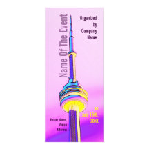 Toronto CN tower event invitation