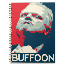 Toronto Mayor Rob Ford - Buffoon Spiral Notebook
