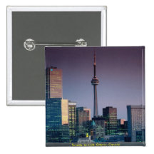 Toronto, par nuit, Ontario, Canada Pin's