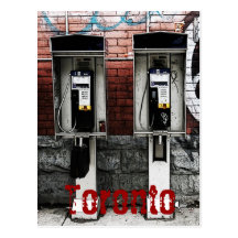 Toronto payphones postcard