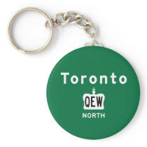 Toronto QEW Key Chain