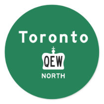 Toronto QEW Sticker