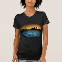 Toronto skyline at sunset, taken from Cherry Beach Shirt