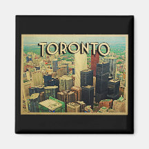 Toronto Skyline Fridge Magnet