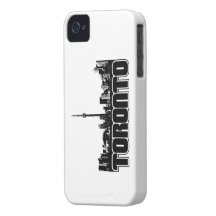 Toronto Skyline iPhone 4 Cover