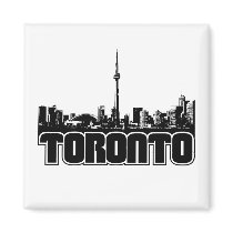 Toronto Skyline Fridge Magnet