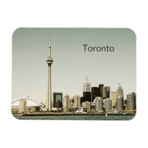 Toronto skyline magnet