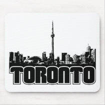 Toronto Skyline Mouse Pads
