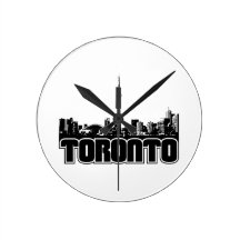 Toronto Skyline Wallclock
