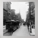 Toronto Street Scene, 1900 Posters